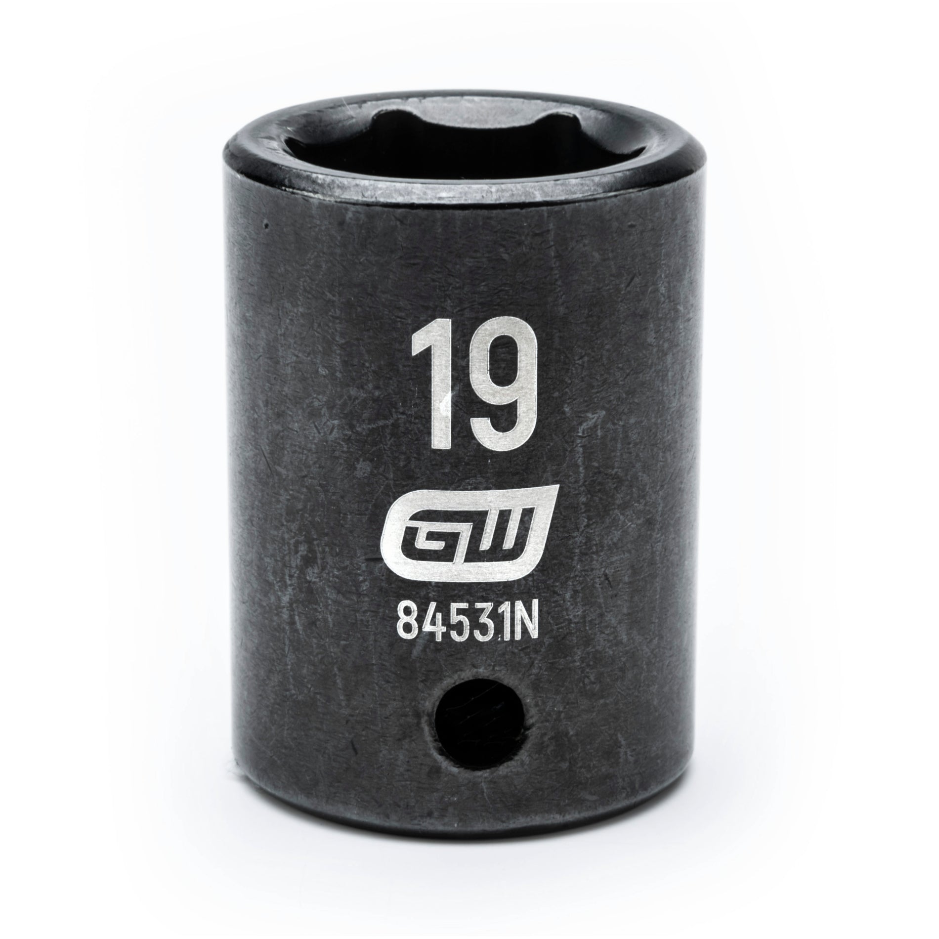 Gearwrench® 19mm 1/2in. Drive 6-Point Metric Standard Impact Socket | Accent Tools