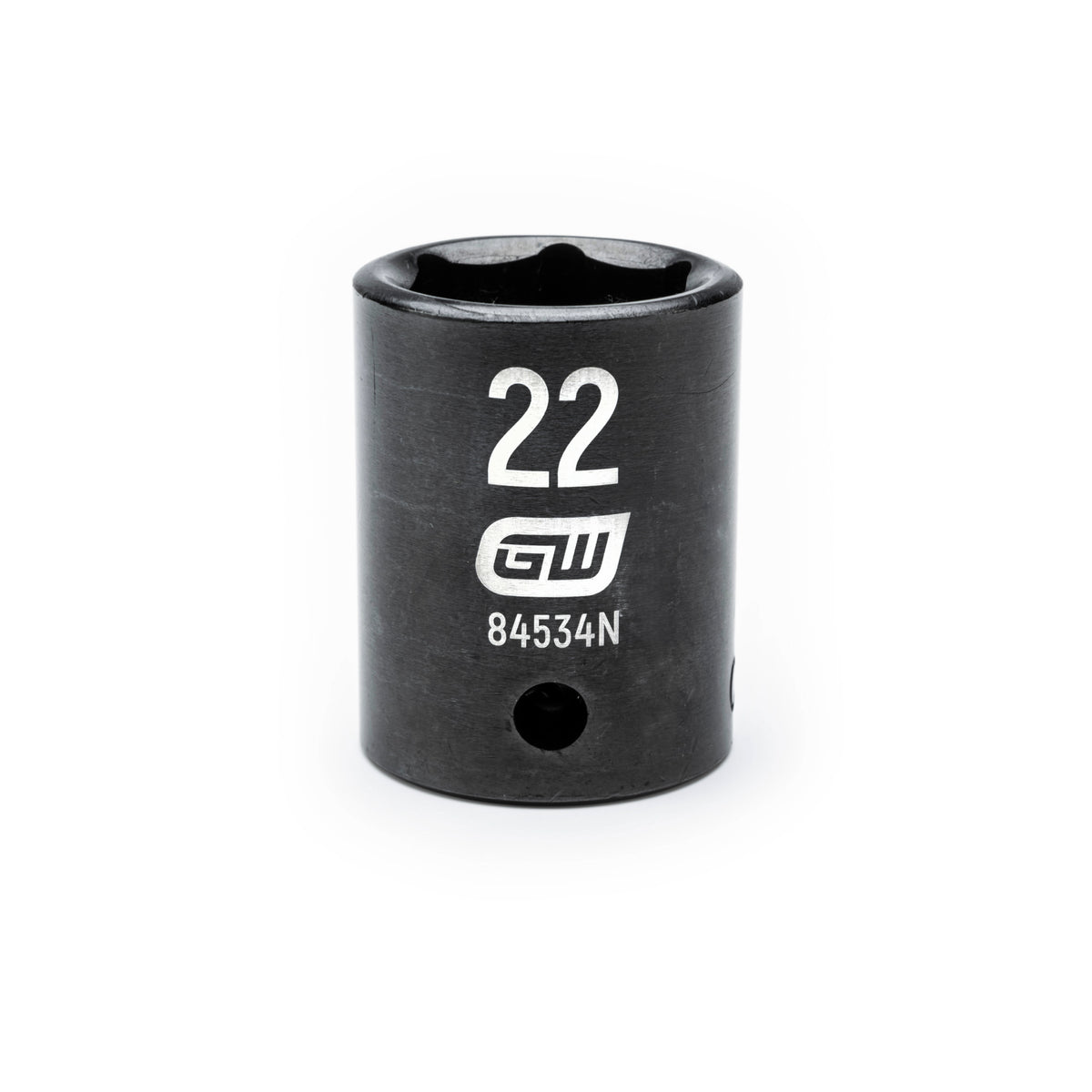 Gearwrench® 22mm 1/2in. Drive 6-Point Metric Standard Impact Socket | Accent Tools
