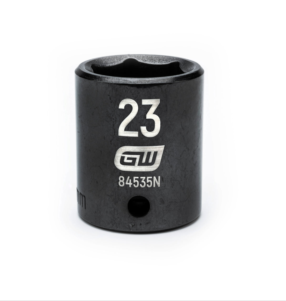 Gearwrench® 23mm 1/2in. Drive 6-Point Metric Standard Impact Socket | Accent Tools