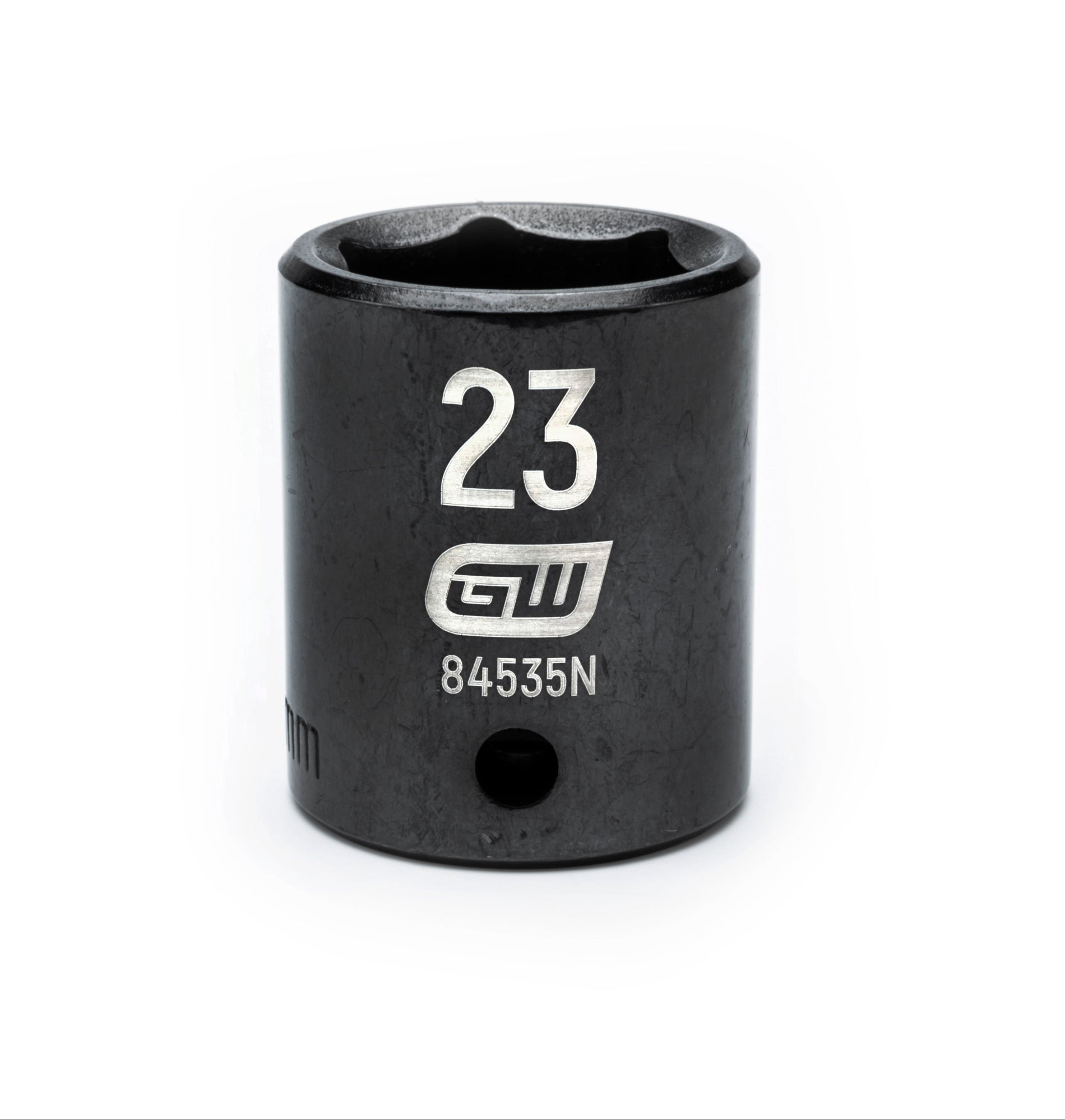 Gearwrench® 23mm 1/2in. Drive 6-Point Metric Standard Impact Socket | Accent Tools