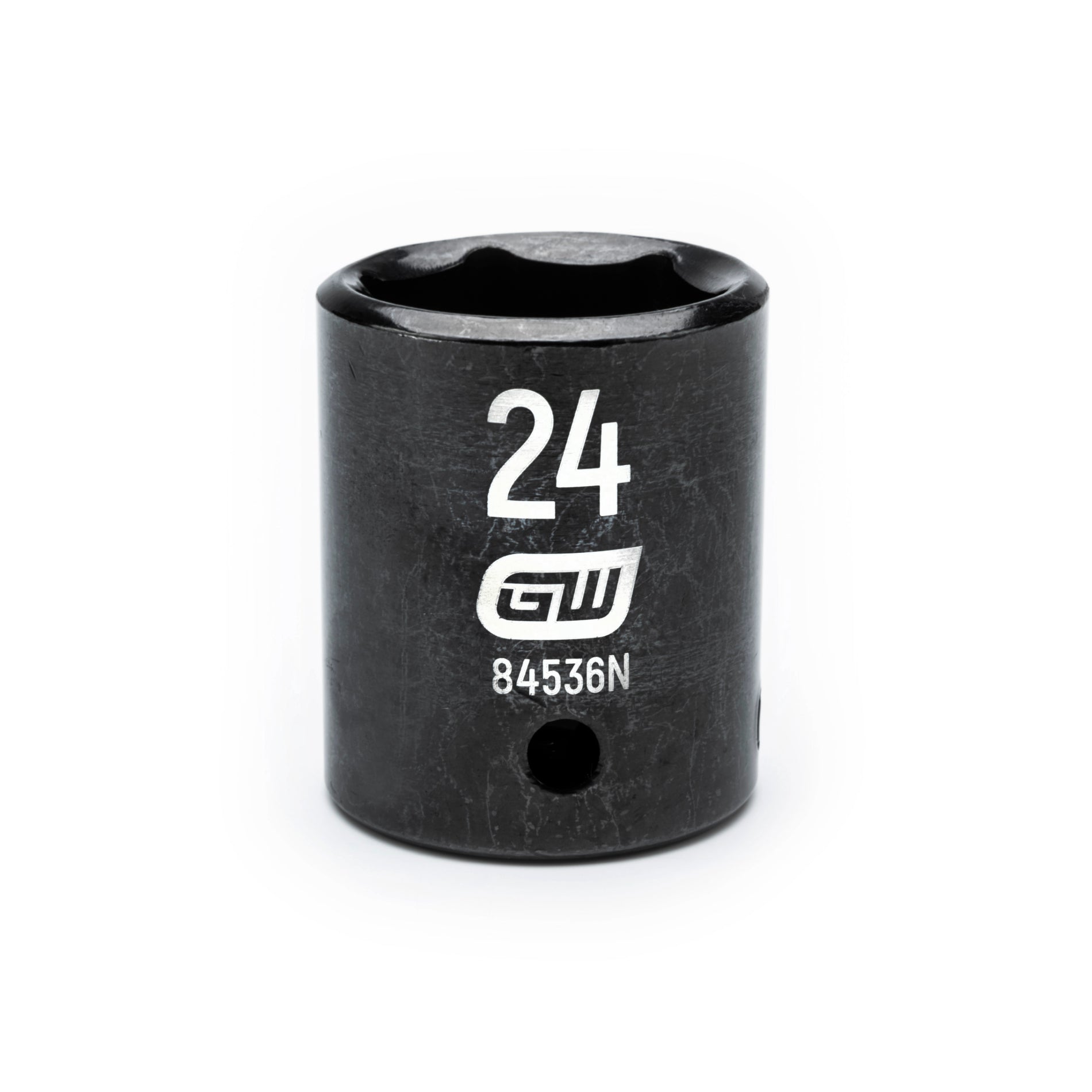 Gearwrench® 24mm 1/2in. Drive 6-Point Metric Standard Impact Socket | Accent Tools
