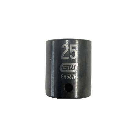 Gearwrench® 25mm 1/2in. Drive 6-Point Metric Standard Impact Socket | Accent Tools
