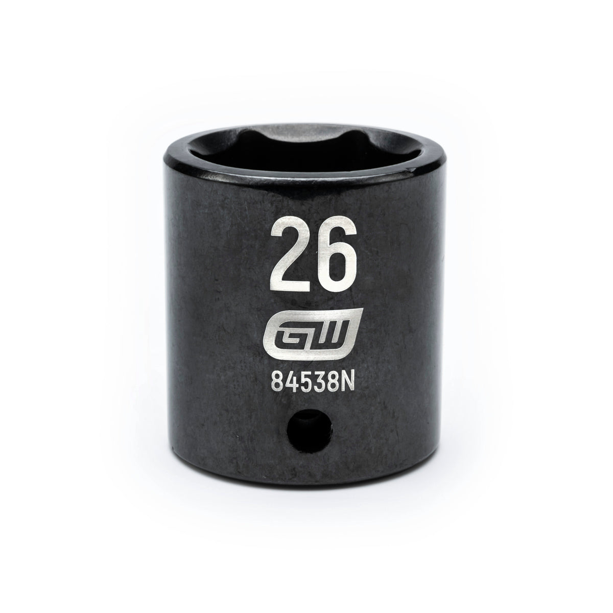 Gearwrench® 26mm 1/2in. Drive 6-Point Metric Standard Impact Socket | Accent Tools