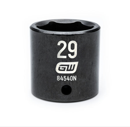 Gearwrench® 29mm 1/2in. Drive 6-Point Metric Standard Impact Socket | Accent Tools
