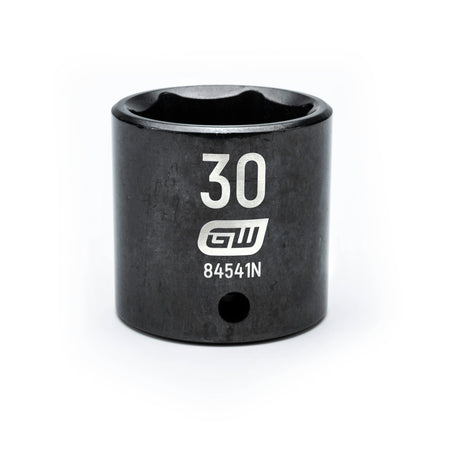 Gearwrench® 30mm 1/2in. Drive 6-Point Metric Standard Impact Socket | Accent Tools