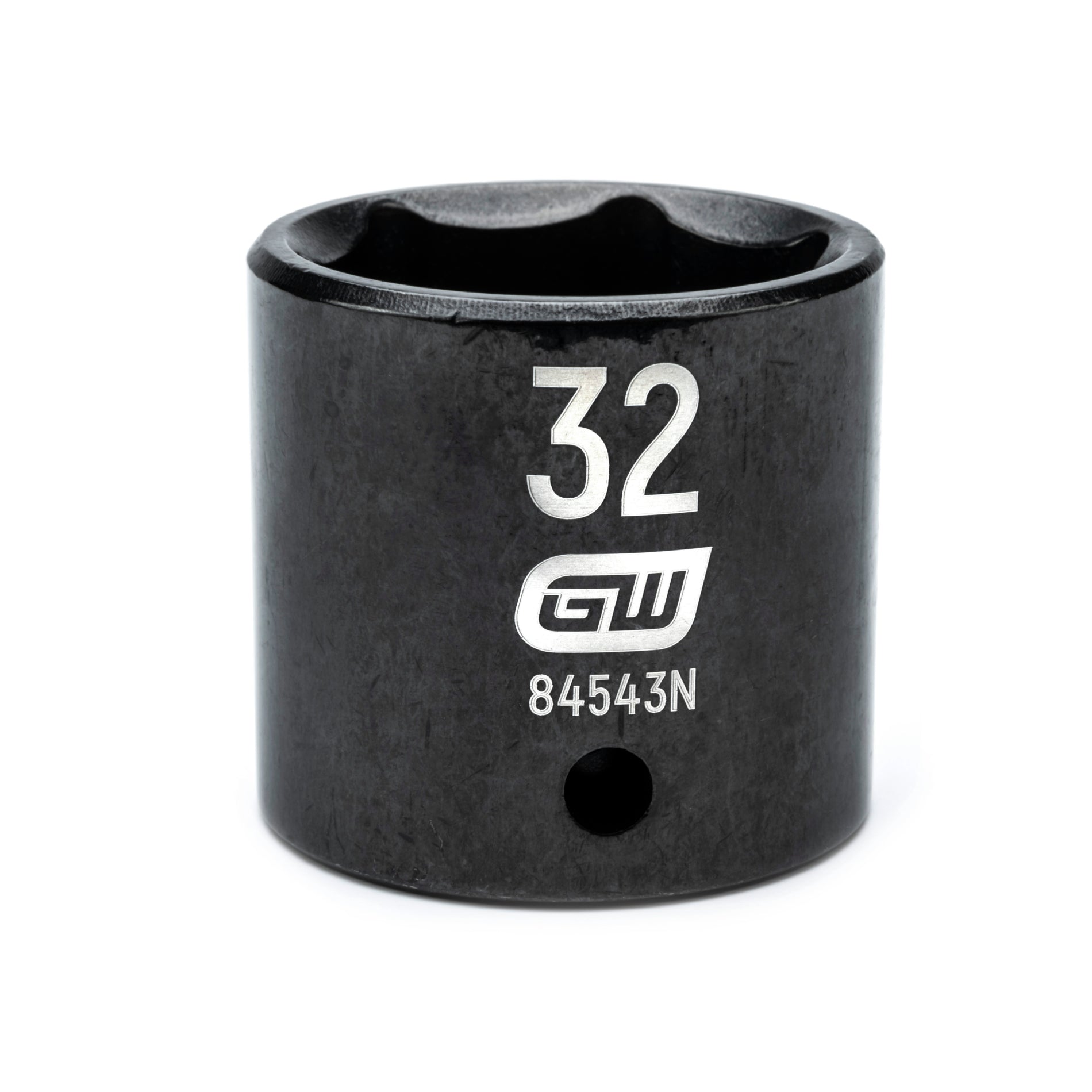 Gearwrench® 32mm 1/2in. Drive 6-Point Metric Standard Impact Socket | Accent Tools