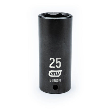 Gearwrench® 25mm 1/2in. Drive 6-Point Metric Deep Impact Socket | Accent Tools
