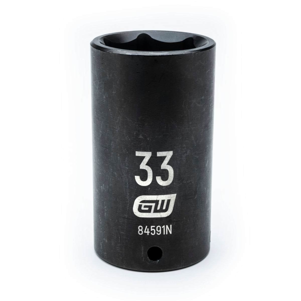 Gearwrench® 33mm 1/2in. Drive 6-Point Metric Deep Impact Socket | Accent Tools