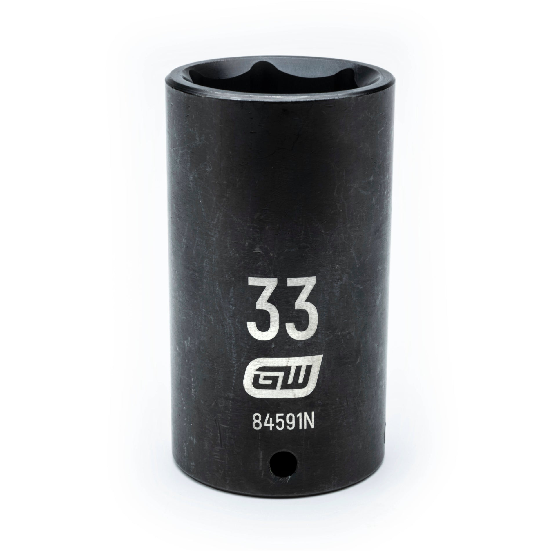 Gearwrench® 33mm 1/2in. Drive 6-Point Metric Deep Impact Socket | Accent Tools