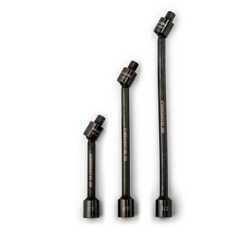 GEARWRENCH 1/2 Drive X-Core Pinless Universal Joint Impact Extension Set 6, 9 & 12