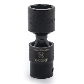 Gearwrench® Socket Pinless Univ Imp 1/2 r 6Pt 17mm | Accent Tools