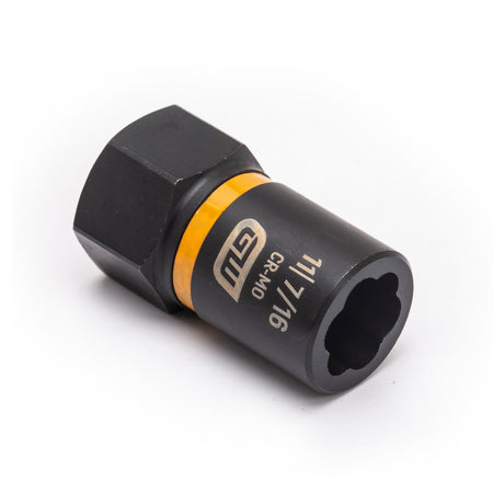 Gearwrench® 3/8 Drive Bolt Biter Impact Extraction Socket 11mm [7/16] | Accent Tools