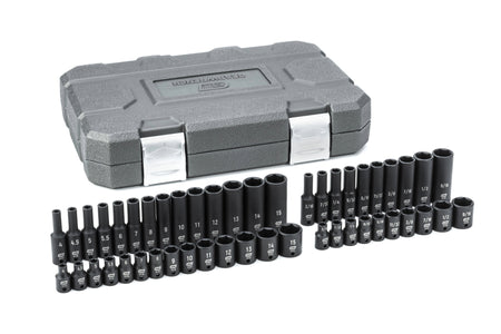 Gearwrench® 48Pc 1/4in. Drive 6 Point Standard & Deep Impact SAE/Metric Socket Set | Accent Tools