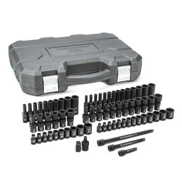 Gearwrench® Set Socket Imp Sae/Met 1/4 r 71Pc | Accent Tools