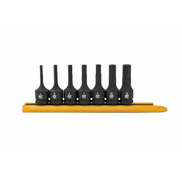 Gearwrench® Set Hex Imp Met 3/8 r 7Pc | Accent Tools