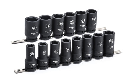 Gearwrench® 14 Pc. 3/4 Drive 6 Point Deep Impact Metric Socket Set | Accent Tools