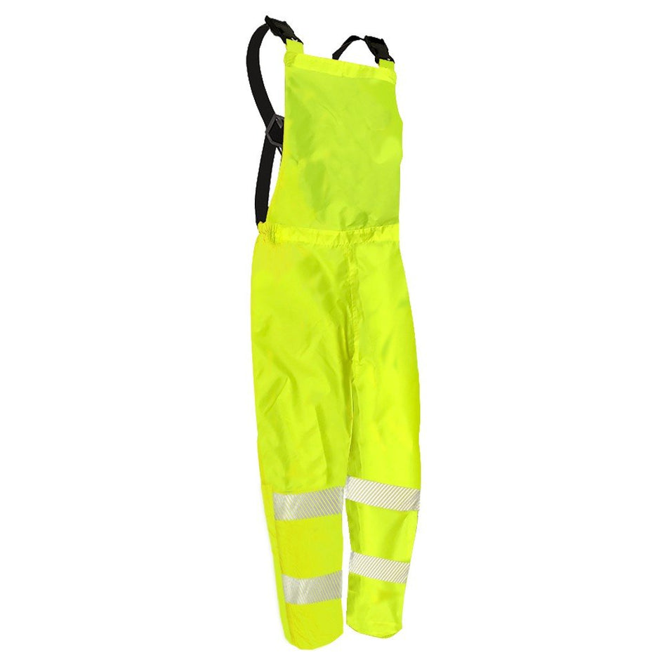 Esko Hi Vis- Bib Trousers PU Coated Yellow