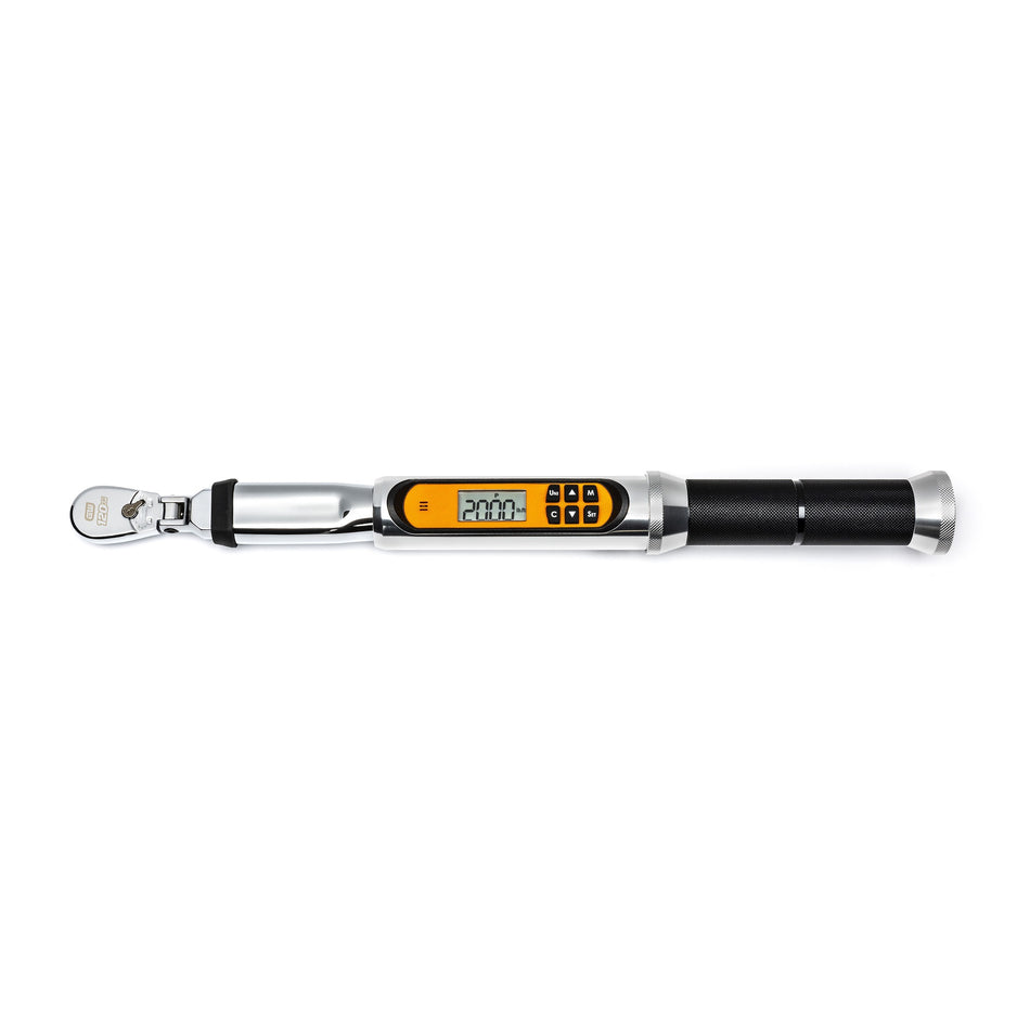 Gearwrench® 1/4 120XP Flex Head Electronic Torque Wrench with Angle