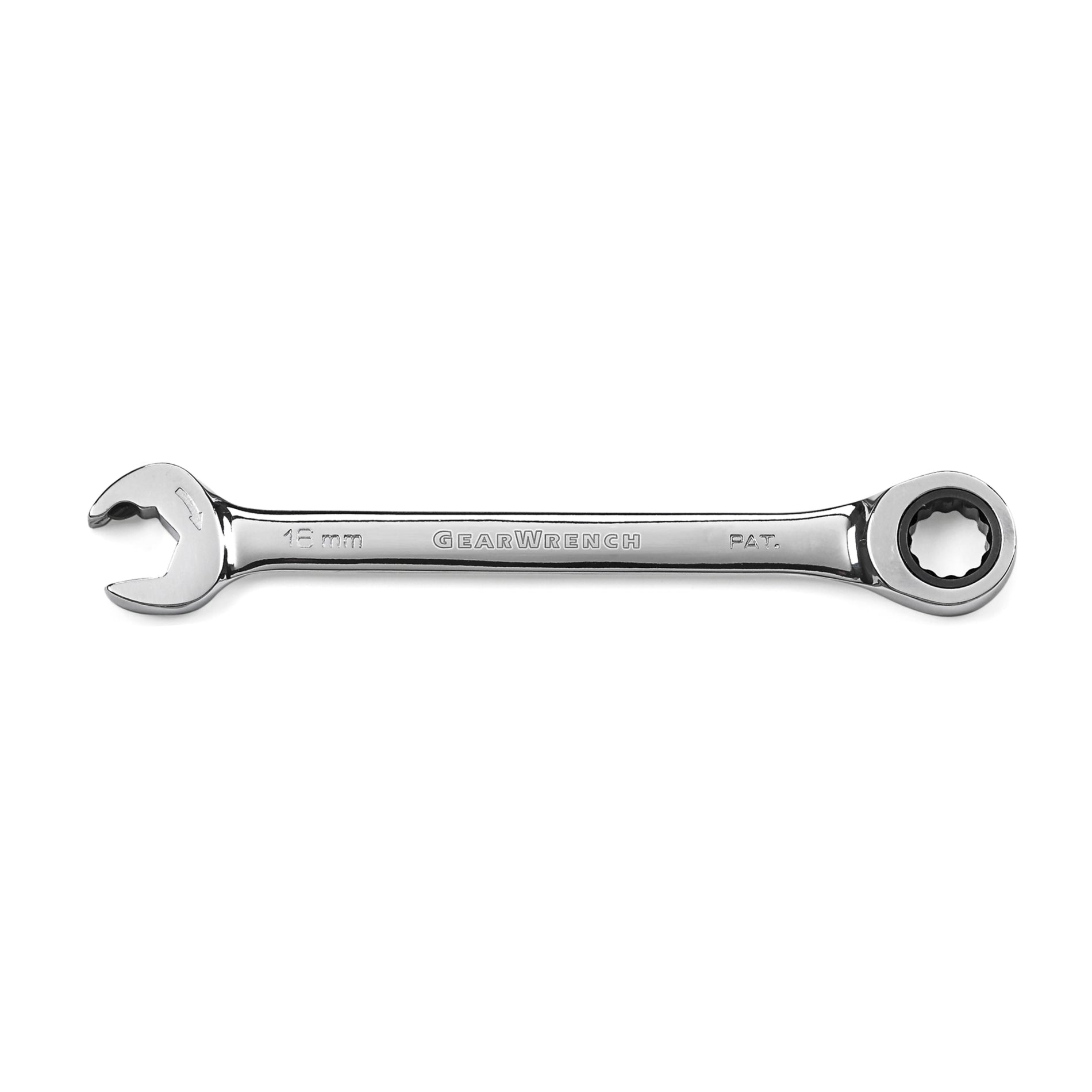 Gearwrench® 16mm Metric Open End Ratcheting Wrench | Accent Tools