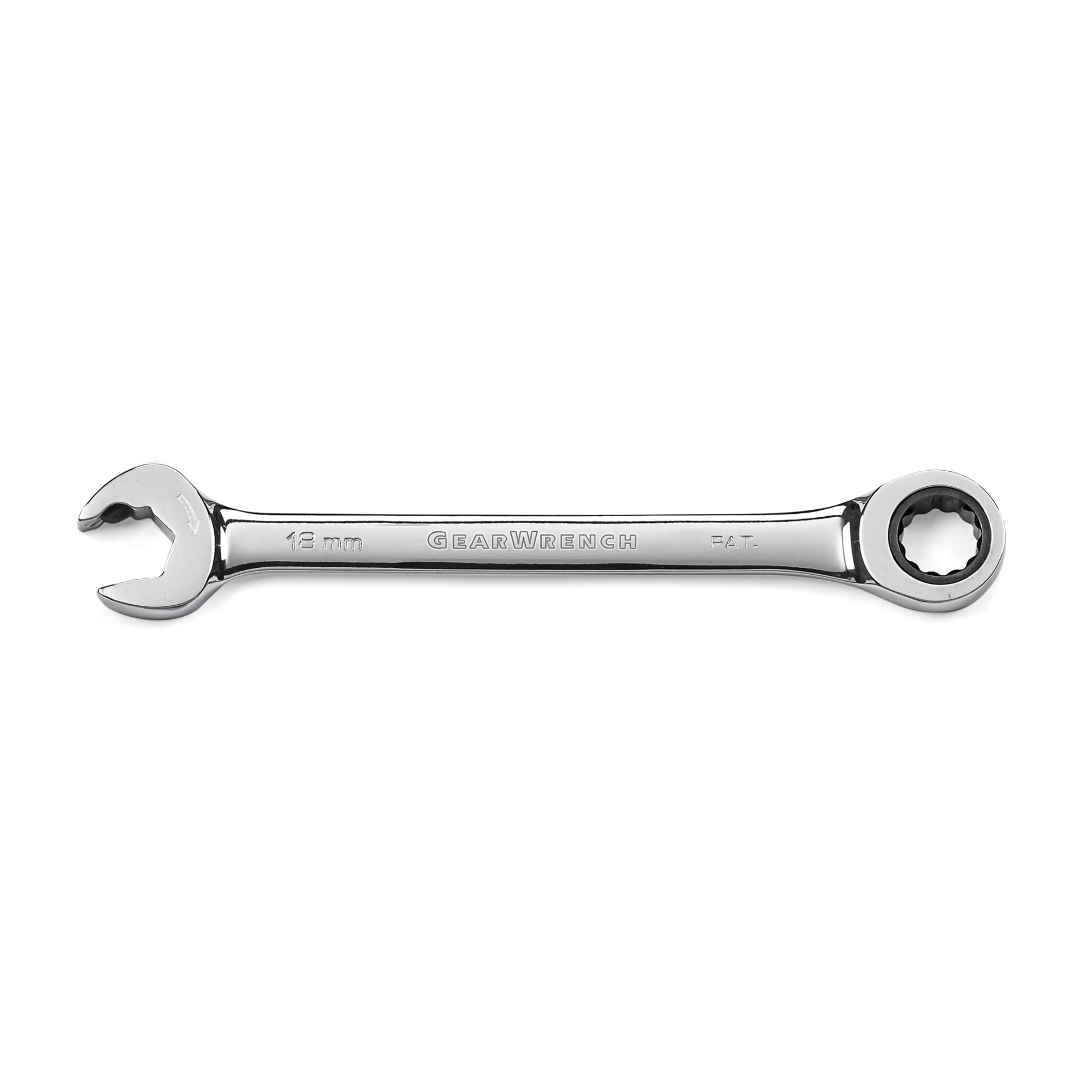 Gearwrench® 18mm Metric Open End Ratcheting Wrench | Accent Tools