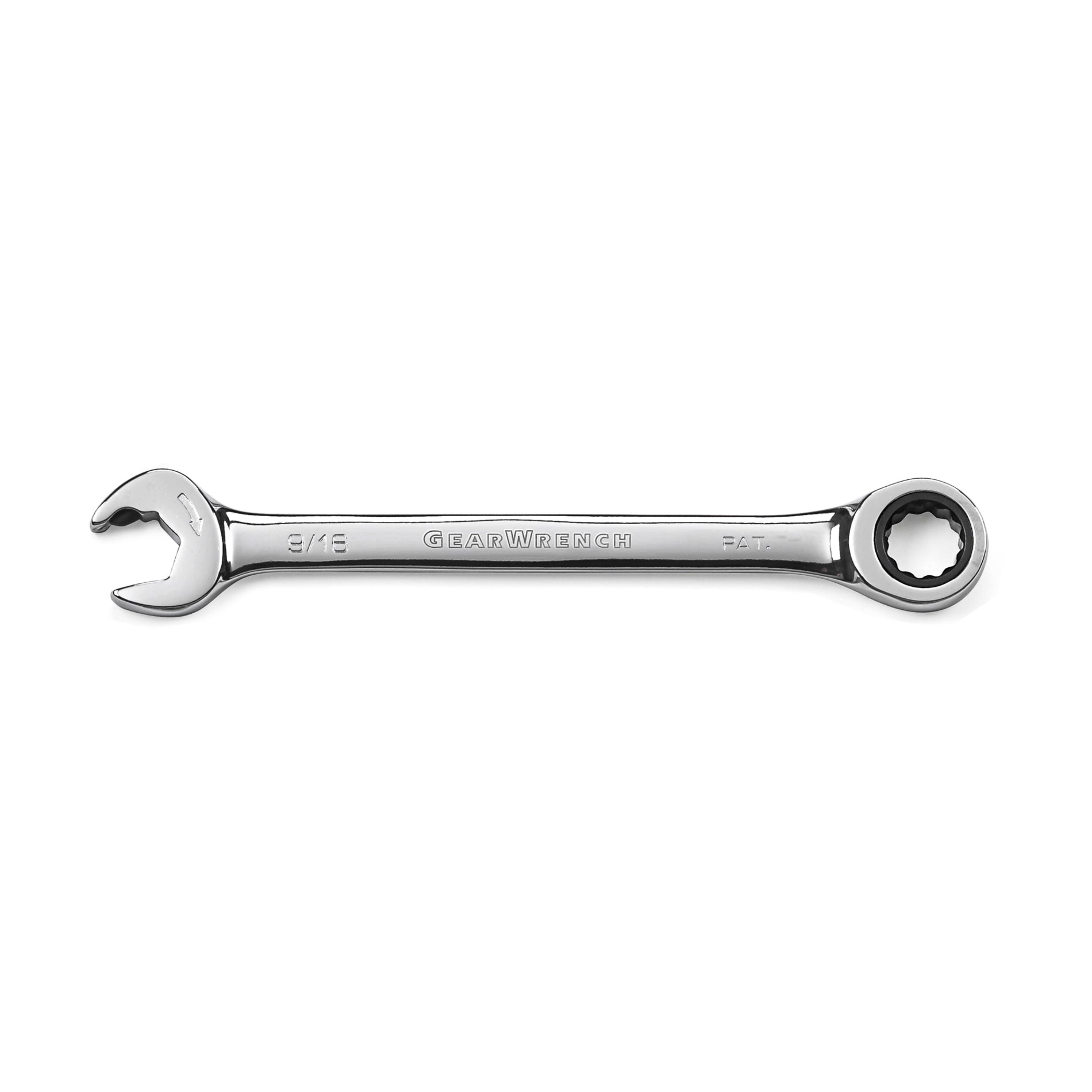 Gearwrench® 9/16in. SAE Open End Ratcheting Wrench | Accent Tools