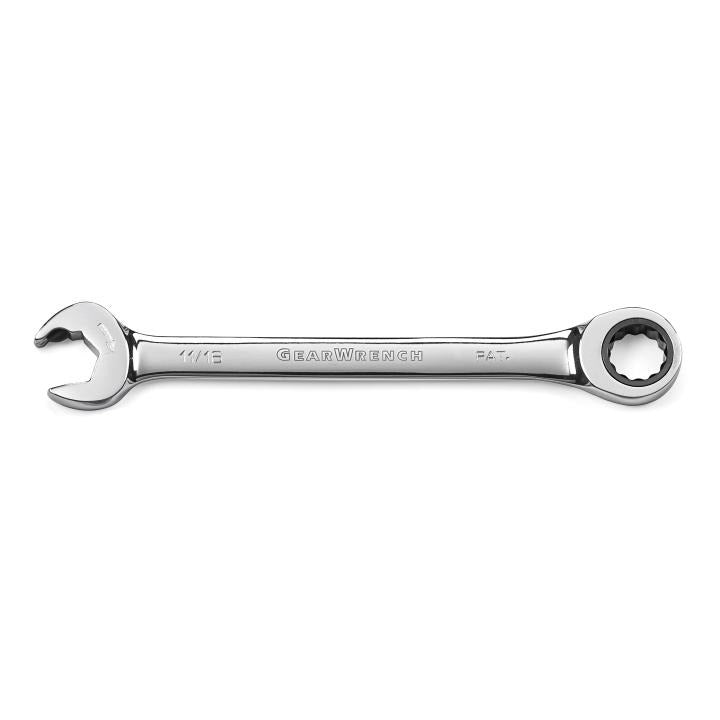 Gearwrench® 11/16 12 Point Open End Ratcheting Combination Wrench | Accent Tools