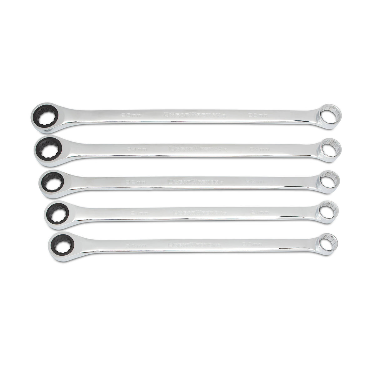 Gearwrench® 5Pc 72-Tooth 12-Point Metric XL GearBox Double Box Ratcheting Wrench Add-On Set | Accent Tools