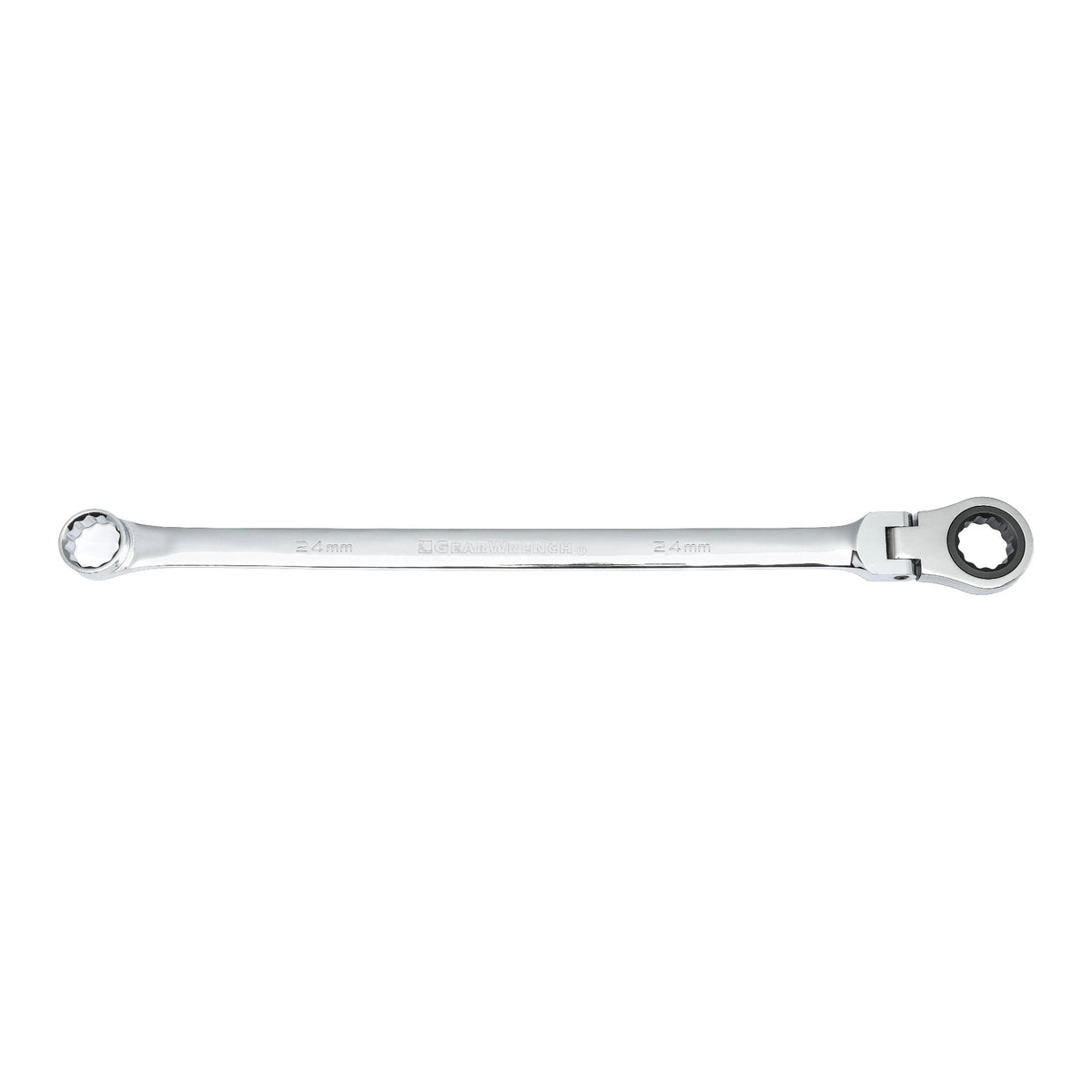 Gearwrench® 24mm Metric XL GearBox Flex Head Double Box Ratcheting Wrench | Accent Tools