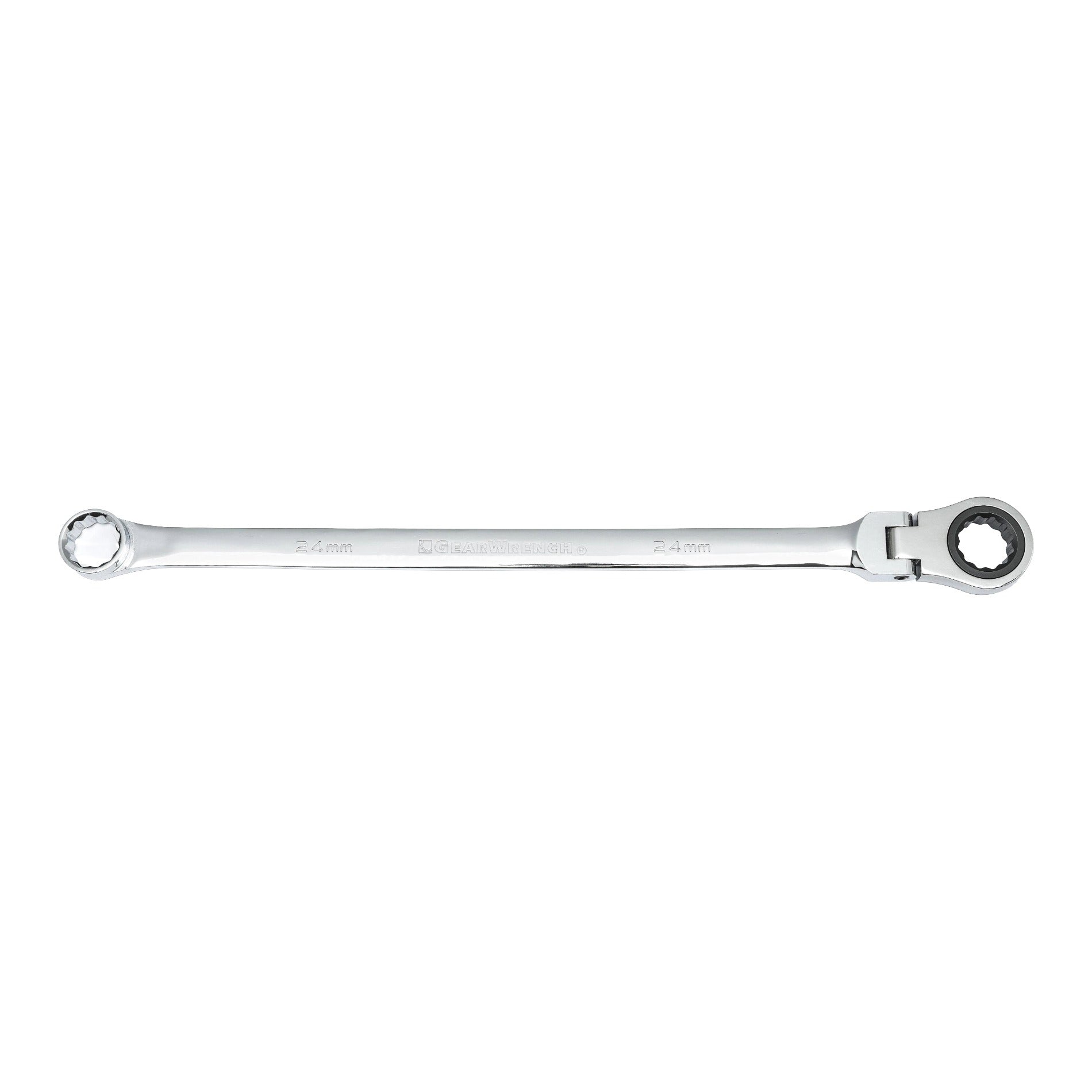 Gearwrench® 24mm Metric XL GearBox Flex Head Double Box Ratcheting Wrench | Accent Tools