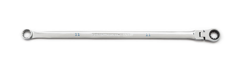 Gearwrench® 11mm 120XP Universal Spline XL GearBox Flex Head Ratcheting Wrench | Accent Tools