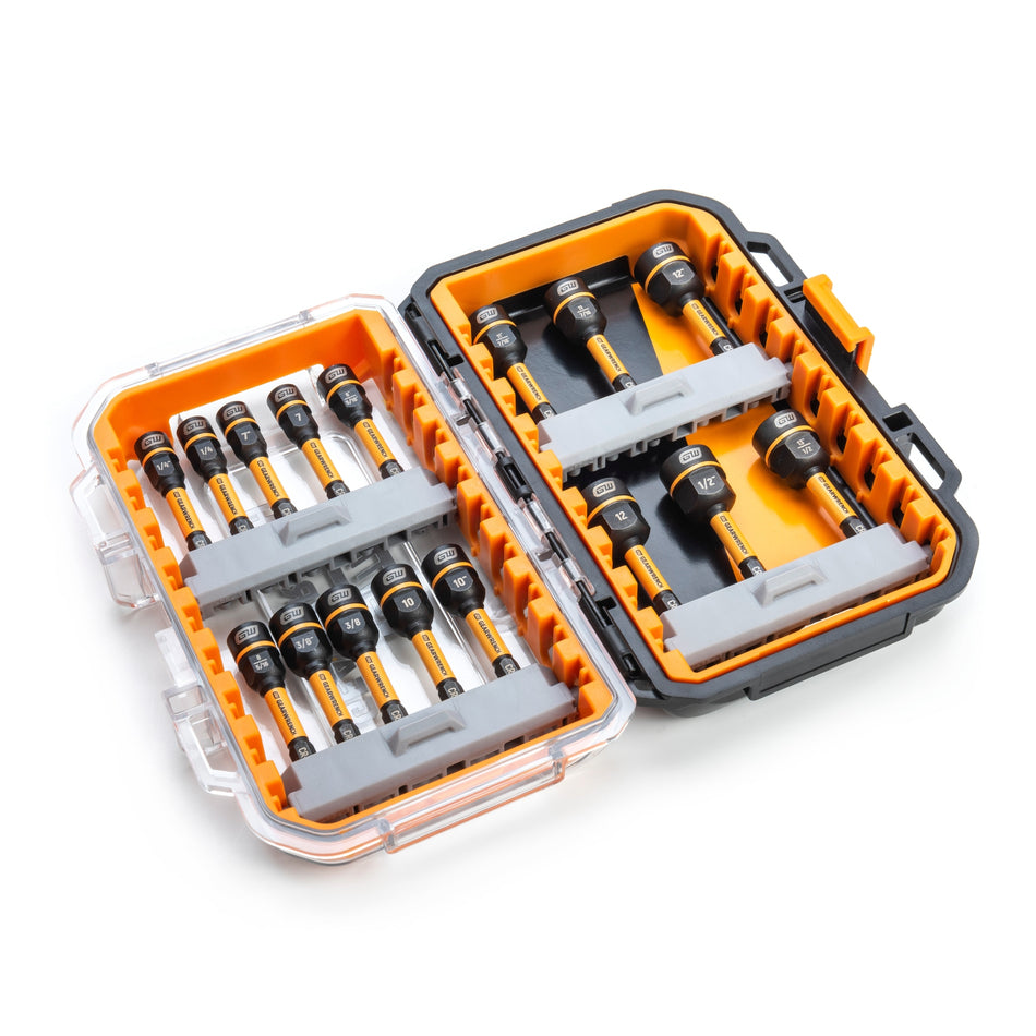 Gearwrench® 16Pc Bolt Biter Impact Nut Extractor & Driver Set | Accent Tools