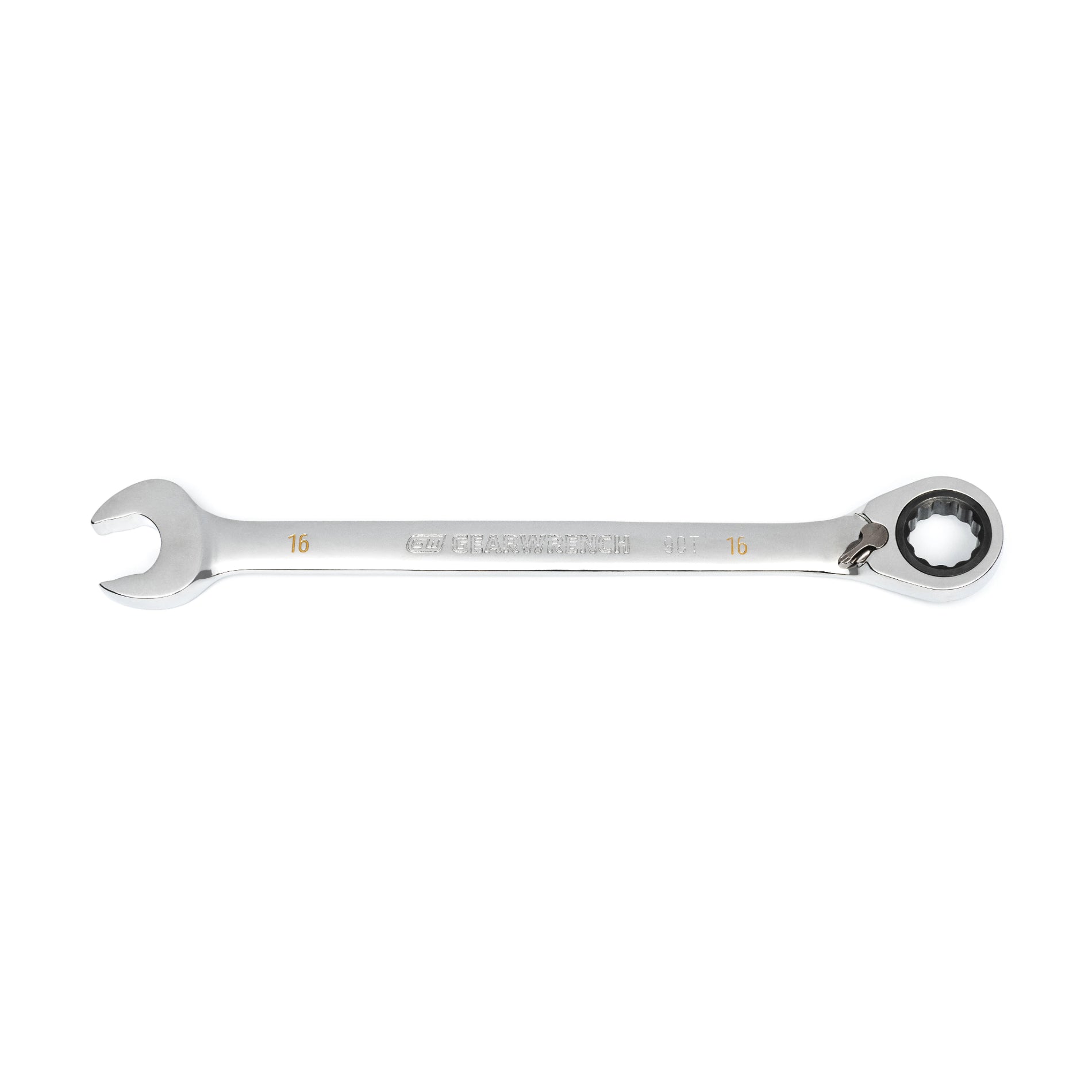 Gearwrench® 16mm 90-Tooth 12-Point Reversible Ratcheting Wrench | Accent Tools