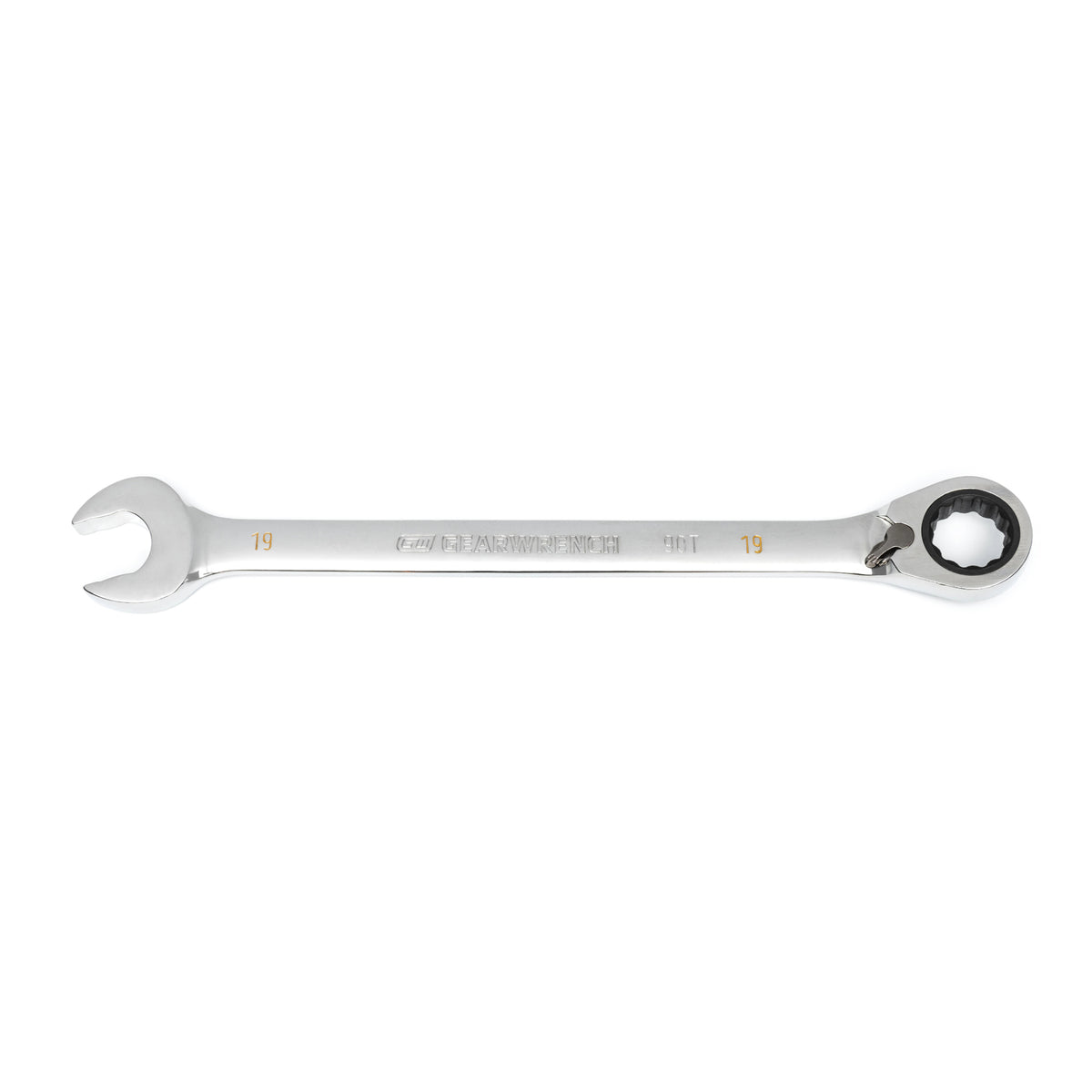 Gearwrench® 19mm 90-Tooth 12-Point Reversible Ratcheting Wrench | Accent Tools