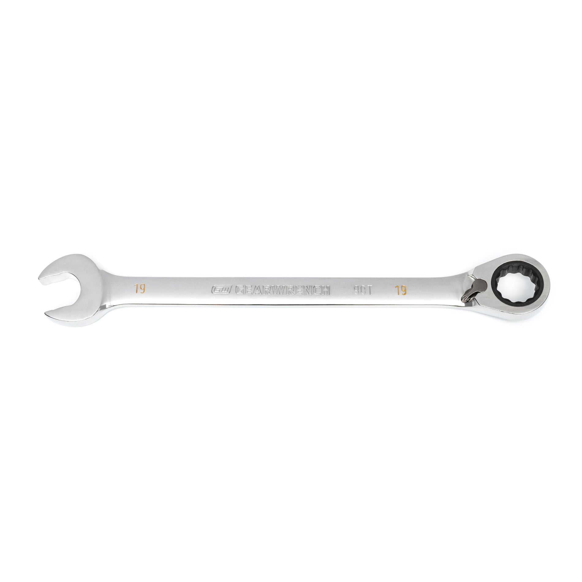 Gearwrench® 19mm 90-Tooth 12-Point Reversible Ratcheting Wrench | Accent Tools
