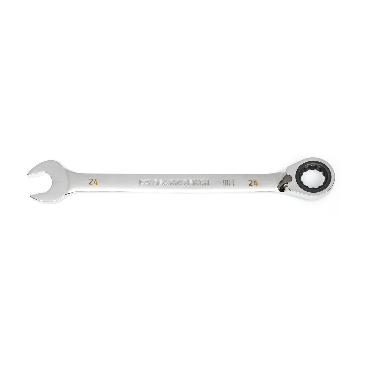 Gearwrench® 24mm 90-Tooth 12-Point Reversible Ratcheting Wrench | Accent Tools
