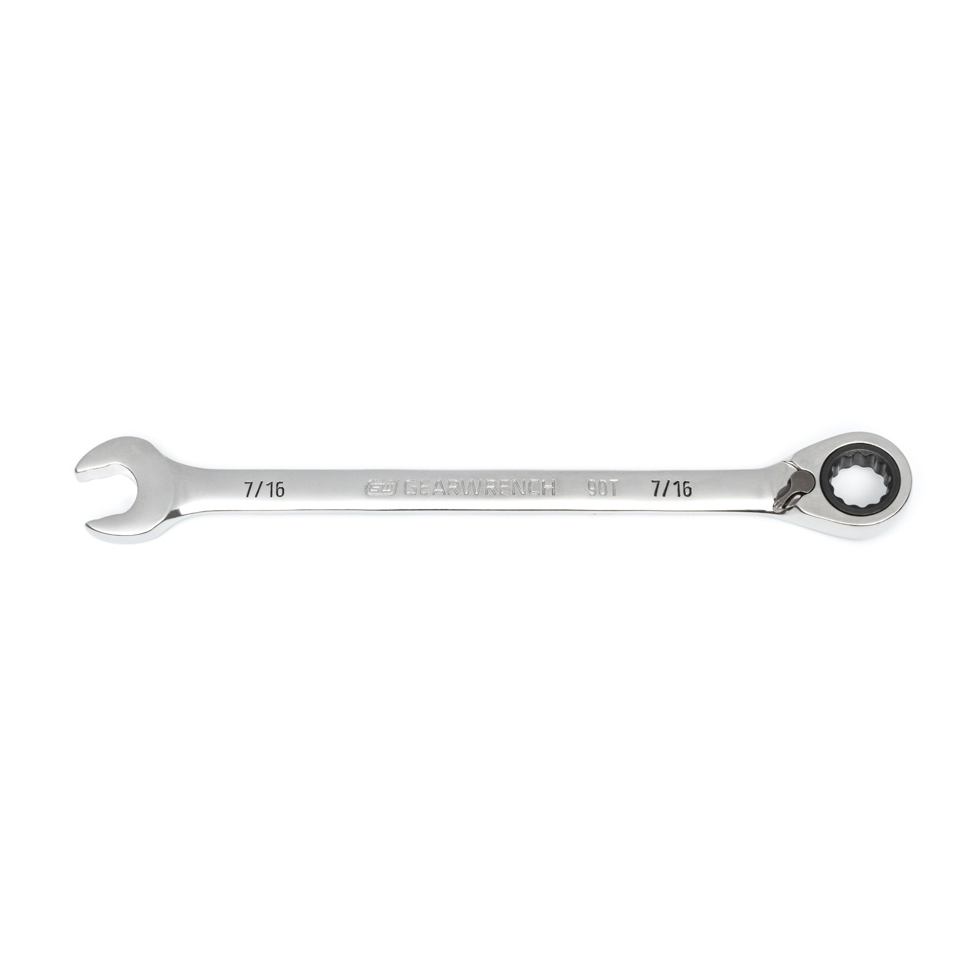 Gearwrench® 7/16in. 90-Tooth 12-Point Reversible Ratcheting Wrench | Accent Tools