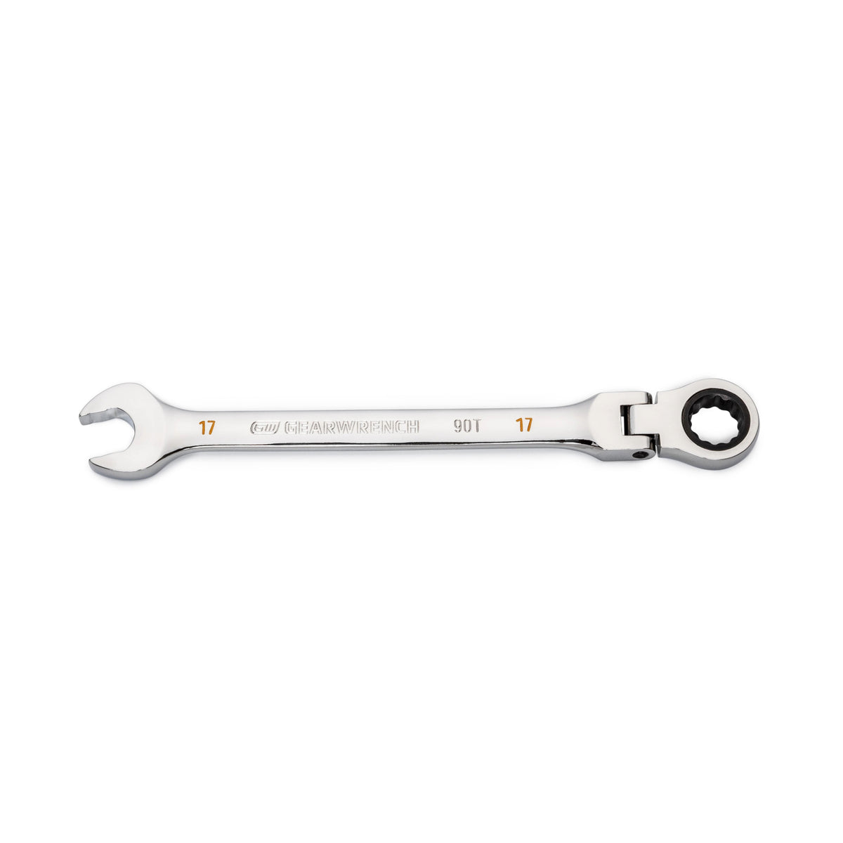 Gearwrench® 17mm 90-Tooth Flex Head Combination Ratcheting Wrench | Accent Tools