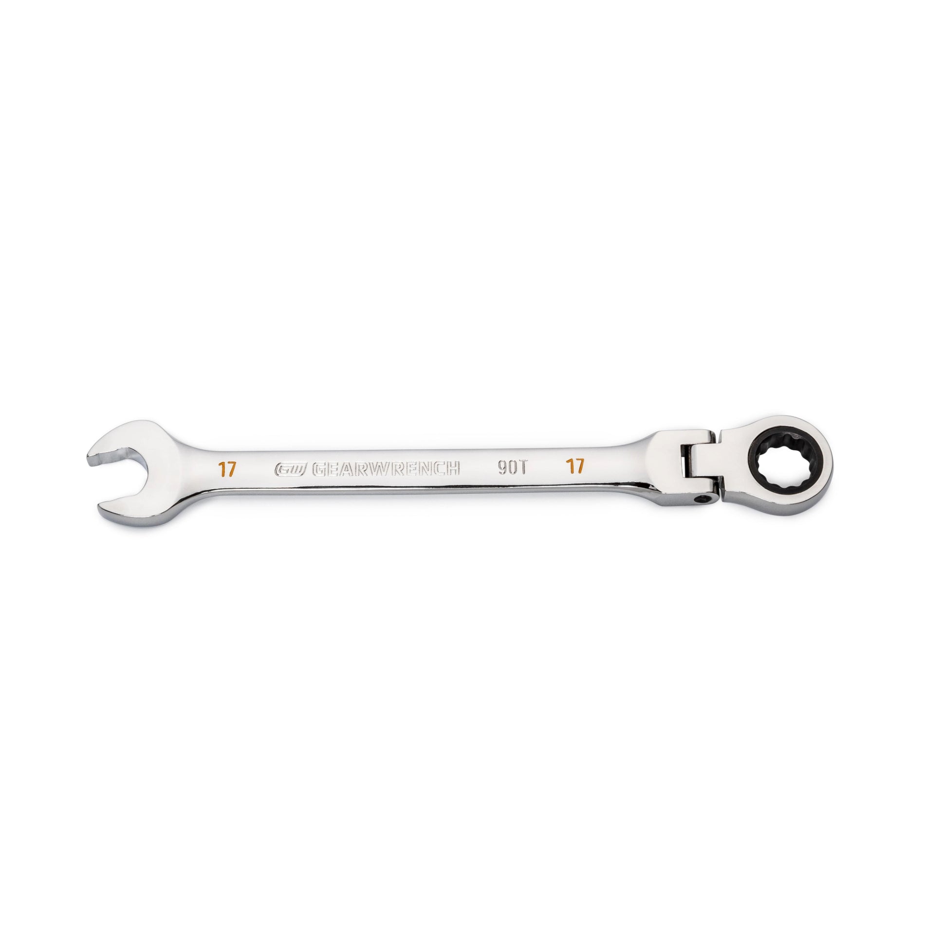 Gearwrench® 17mm 90-Tooth Flex Head Combination Ratcheting Wrench | Accent Tools