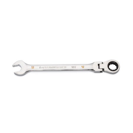 Gearwrench® 17mm 90-Tooth Flex Head Combination Ratcheting Wrench | Accent Tools