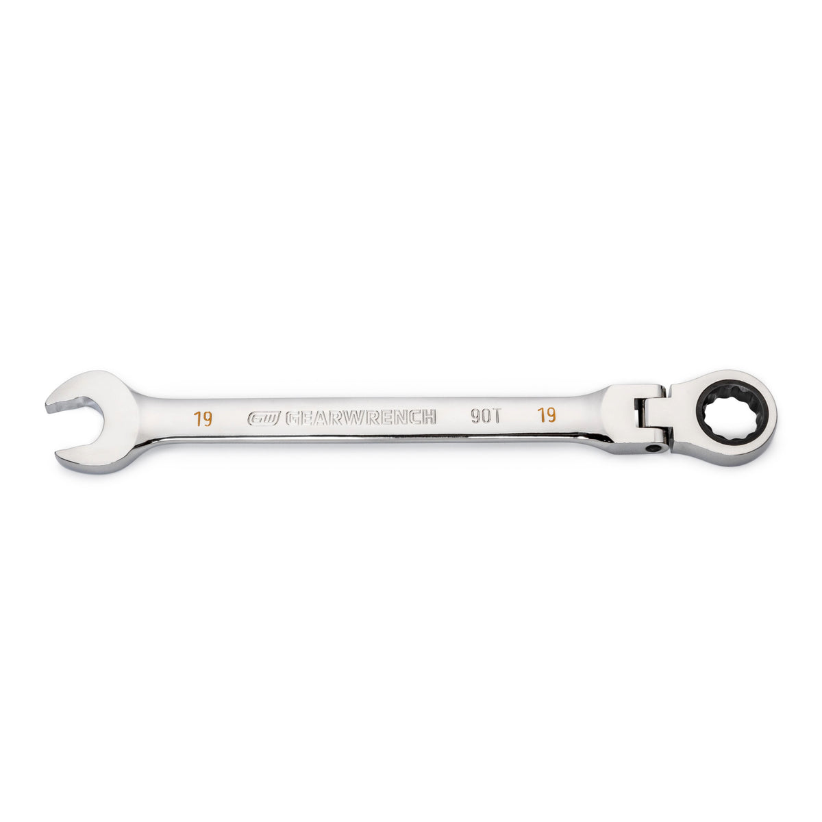 Gearwrench® 19mm 90-Tooth Flex Head Combination Ratcheting Wrench | Accent Tools
