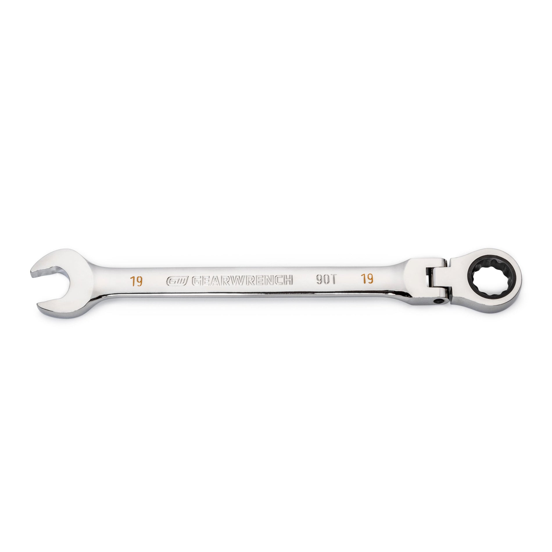 Gearwrench® 19mm 90-Tooth Flex Head Combination Ratcheting Wrench | Accent Tools