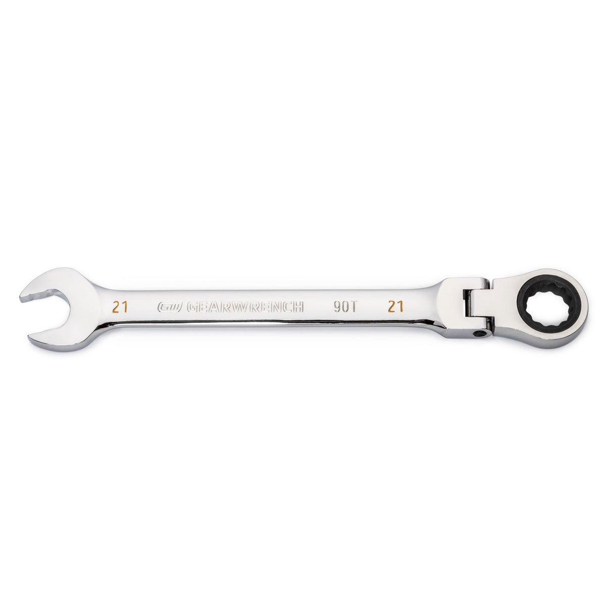 Gearwrench® 21mm 90-Tooth Flex Head Combination Ratcheting Wrench | Accent Tools