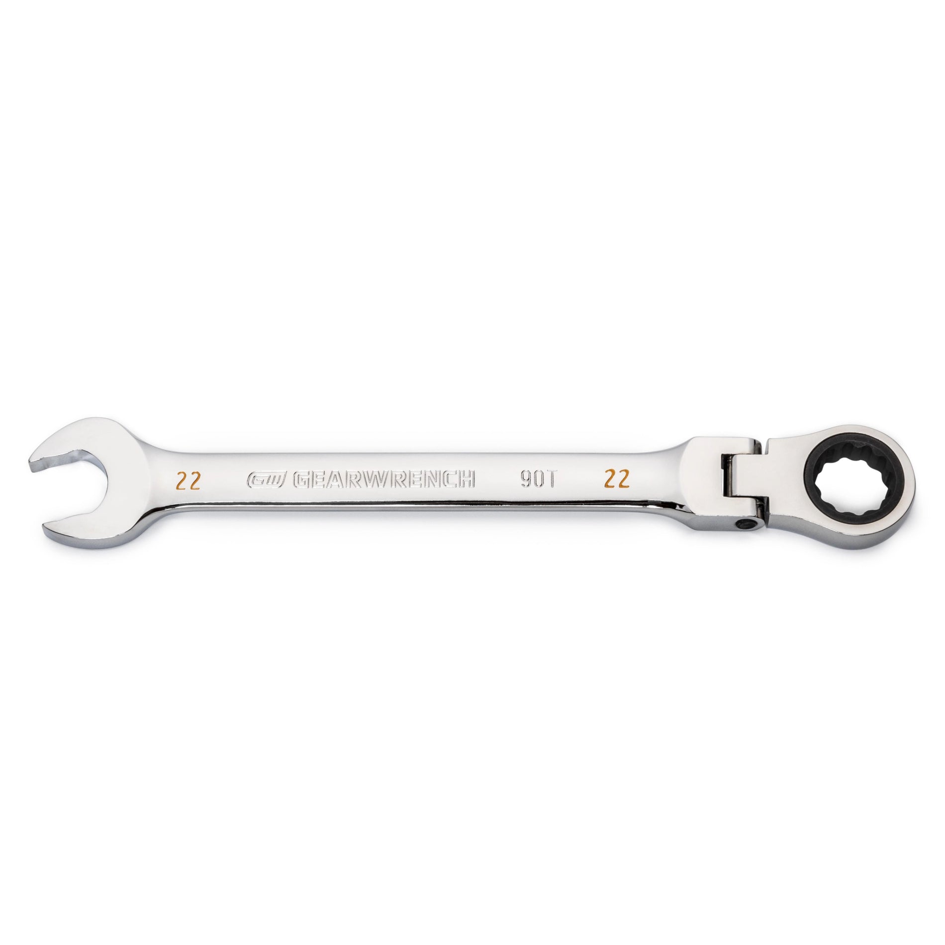 Gearwrench® 22mm 90-Tooth Flex Head Combination Ratcheting Wrench | Accent Tools