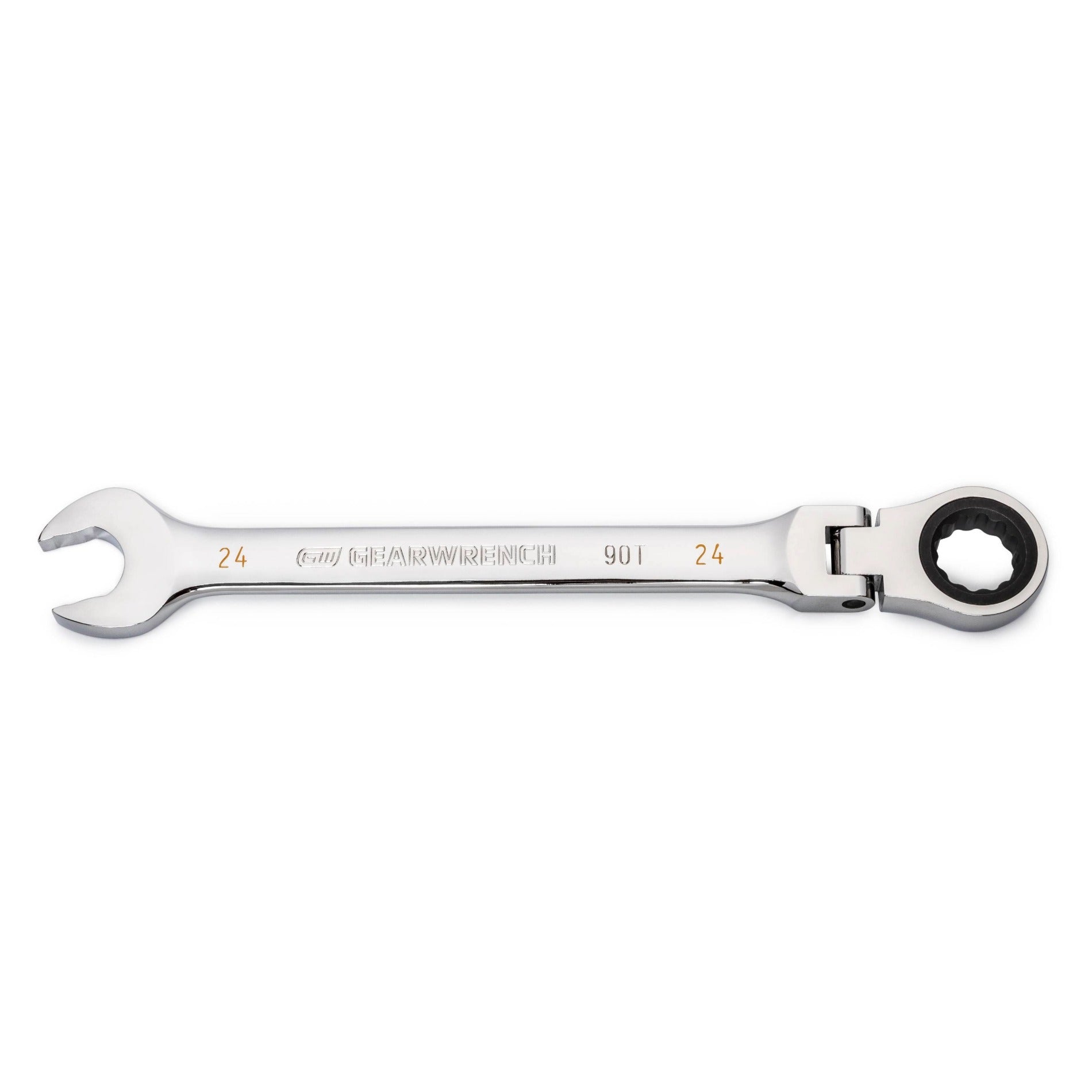 Gearwrench® 24mm 90-Tooth Flex Head Combination Ratcheting Wrench | Accent Tools