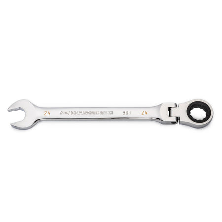 Gearwrench® 24mm 90-Tooth Flex Head Combination Ratcheting Wrench | Accent Tools