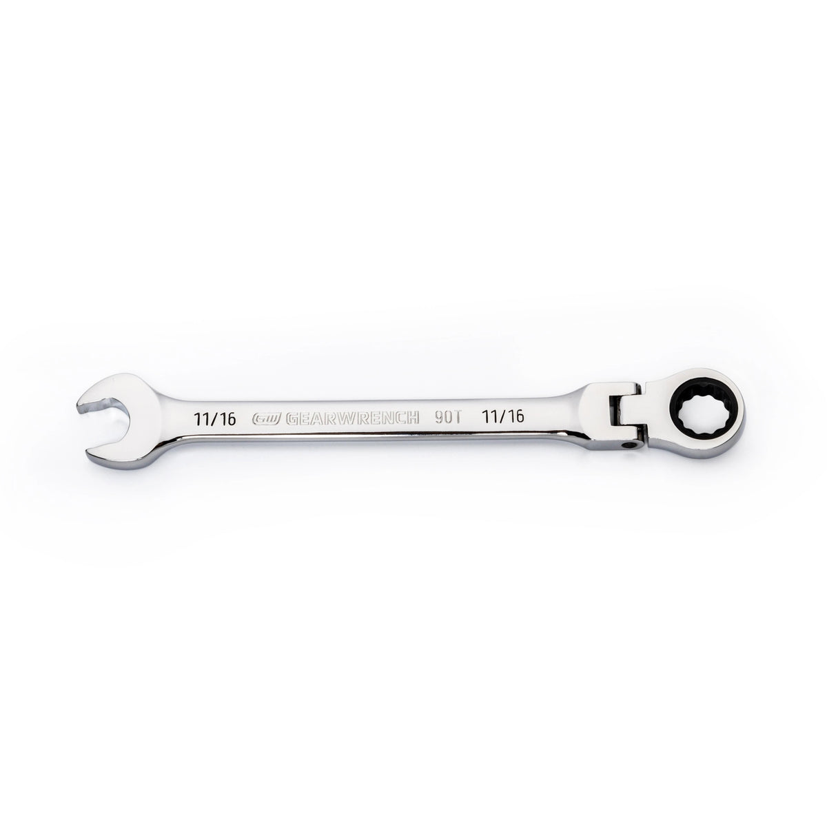Gearwrench® 11/16in. 90-Tooth Flex Head Combination Ratcheting Wrench | Accent Tools