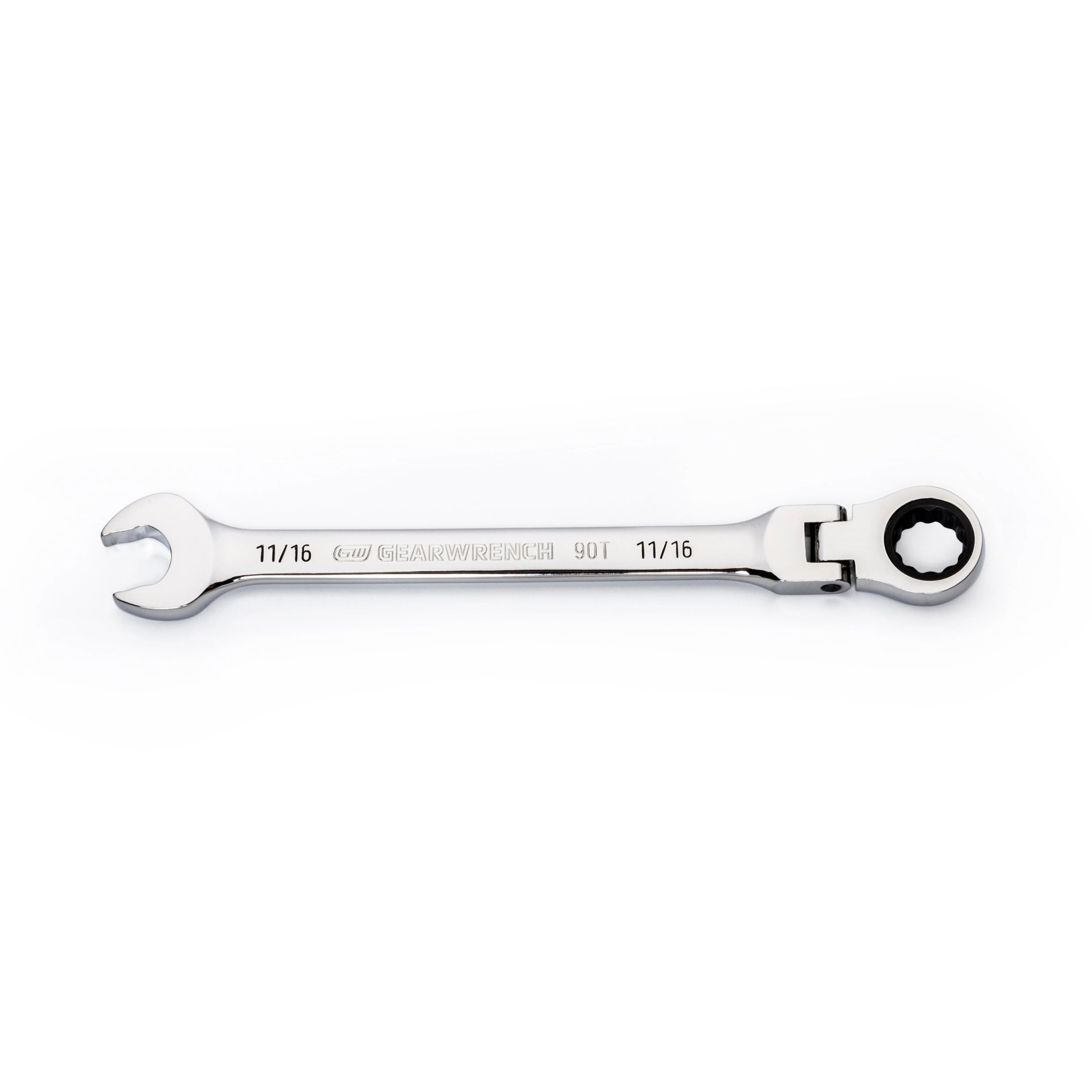 Gearwrench® 11/16in. 90-Tooth Flex Head Combination Ratcheting Wrench | Accent Tools