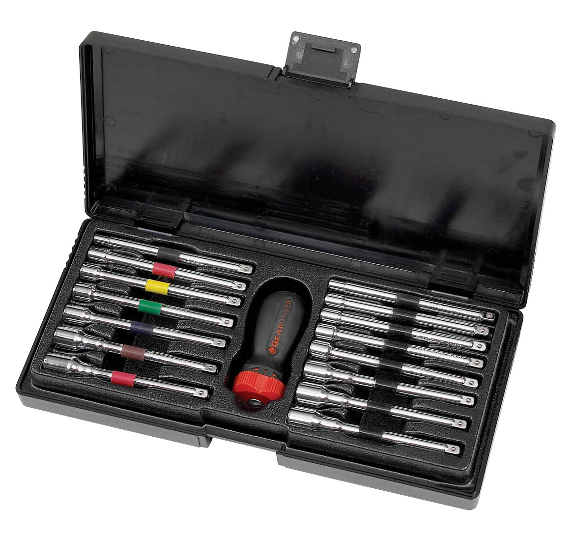 Gearwrench® Nut Driver Set GearDriver MET/SAE 16Pc | Accent Tools