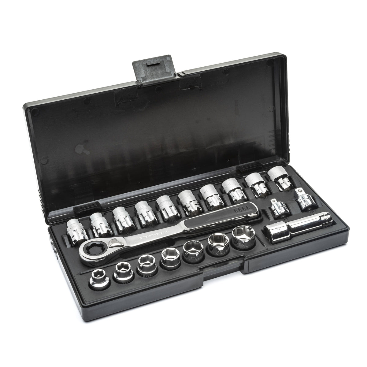 Gearwrench® 21Pc 3/8in. Drive SAE/Metric Pass-Thru Set | Accent Tools