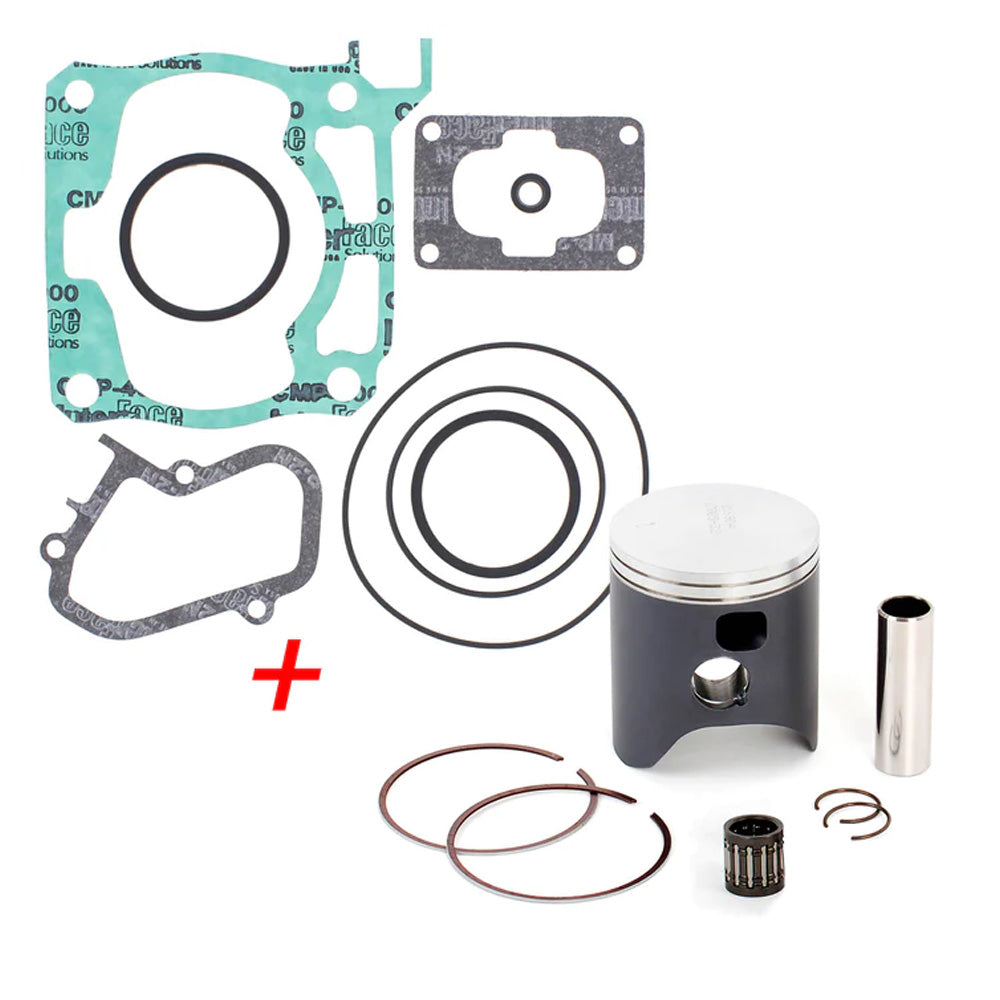 Top End Kit Vertex Piston Kit, Top Gasket Set, Small End Bearing Yamaha Yz85 02-18 47.45mm | Formula